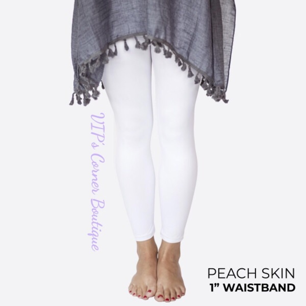 Classic White Leggings